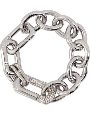 Marc Jacobs Pop J Marc Pave Bracelet - Metallic