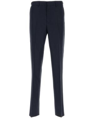 Versace Dark Wool Pant - Blue