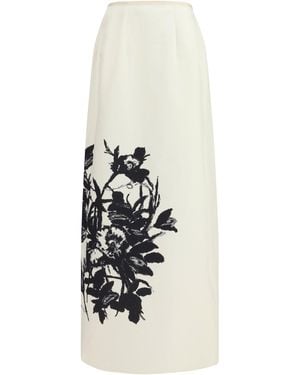 Crida Milano Skirt Altea Linen-Cotton - White