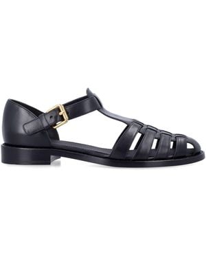 Church's Kelsey Calf Leather Sandals - Blue