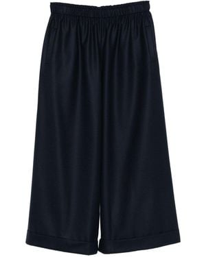 Daniela Gregis Wool Pajama Pants - Blue