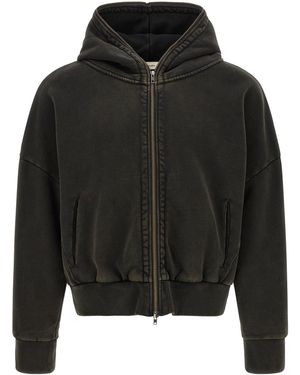 Entire studios Zip And Hoodie - Black