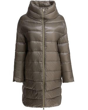 Herno "Matilde" Long Down Jacket - Gray