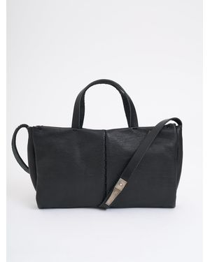 VALENTINA BANELLA New Medium Specular Leather Bag - Black