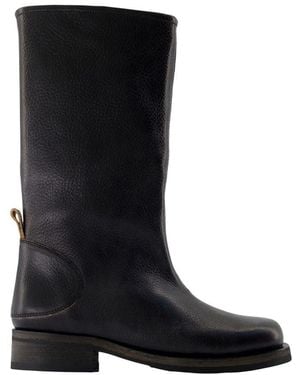 Our Legacy Haul Camion Ankle Boots - Black