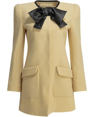 Valentino "Caban" Short Sheath Dress - Metallic