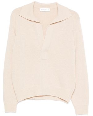 Victoria Beckham Knit Sweater Genevieve - Natural