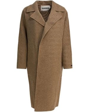 Sandbeige Sophie Coat Jackets And Coats - Natural