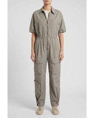 Brunello Cucinelli Light Relaxed Jumpsuit - Multicolor