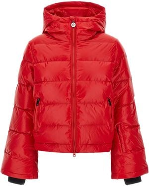 Perfect Moment 'Polar Flare' Down Jacket - Red