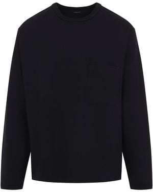 Lemaire Long Sleeve Boxy T-Shirt - Black