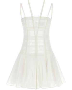 Giovanni bedin Chantilly Lace Dress - White