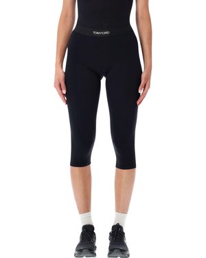 Tom Ford Stretch Modal Pants - Blue