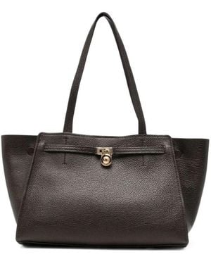MICHAEL Michael Kors Lg Ew Fold Tote Bag - Black