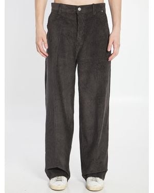Ami Paris Corduroy Velvet Pants - Multicolor