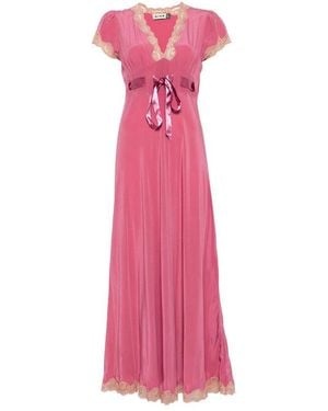 RIXO London Dress Marlice Mauve - Pink