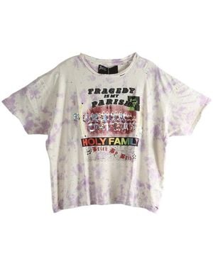 PALY T-Shirt Hollywood Tie-Dye - White