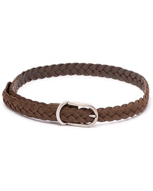 Brunello Cucinelli Braided Belt - Brown