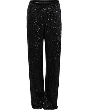 F.it Pants With Sequins - Black