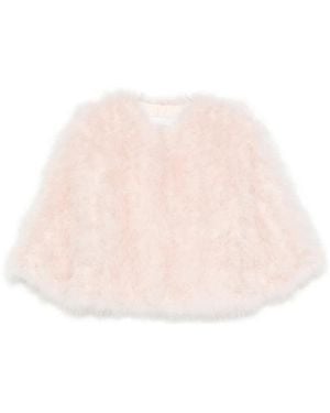 Yves Salomon Faux Fur & Shearling Jackets - Pink