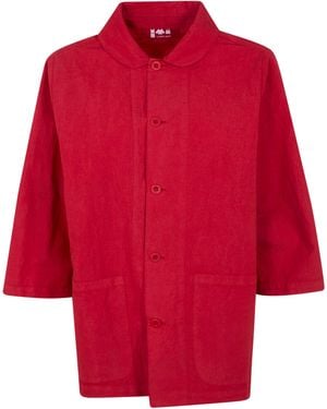 Labo.art "Olivia" Pulla Cotton Jacket - Red