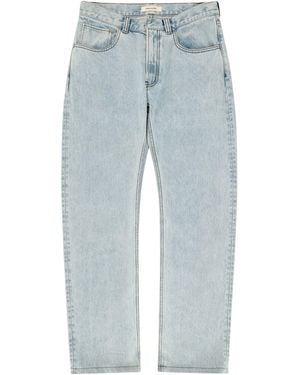 Entire studios Front Button And Zip Fastening Classic Jeans - Blue