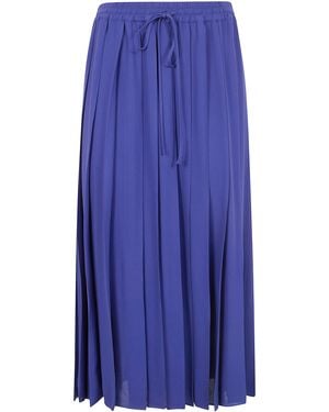 Mantu Midi Skirt - Blue
