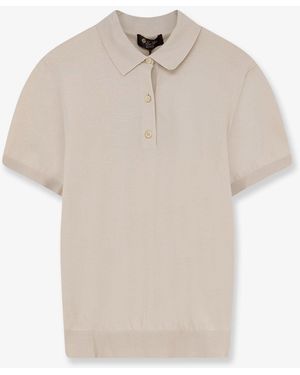Loro Piana Ice Wish Cotton Polo Shirt - White