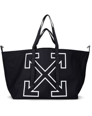 Off-White c/o Virgil Abloh Large Heritage Day Off Top Handle Bag