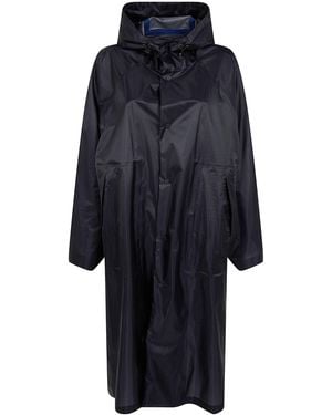 Sofie D ́hoore "Cap" Long Parka With Hood - Blue