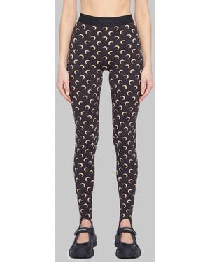 Marine Serre Moon Jersey Leggings - Multicolor