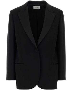 The Row Wool Gemma Blazer - Black