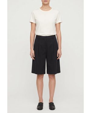 Brunello Cucinelli Tailored Culotte Shorts - Black