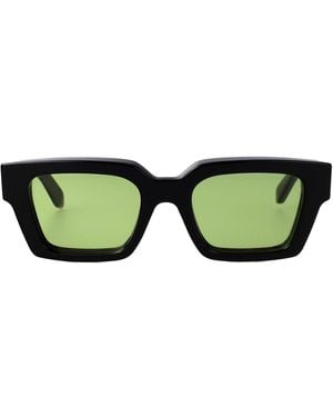 Off-White c/o Virgil Abloh Acetate Sunglasses - Green