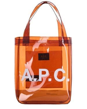 A.P.C. Shoulder Bag Lou Small - Orange