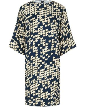Valentino Opticool Print Knee-Length Dress - Multicolor