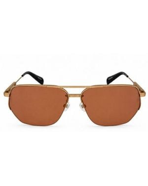 Jacquemus Metal Geometric Frame Sunglasses - Multicolor