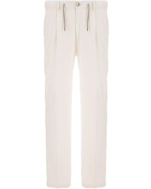 Herno Resort Pants - White