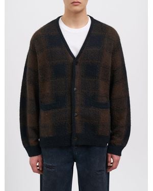 Carhartt Everson Alpaca Blend Cardigan - Blue