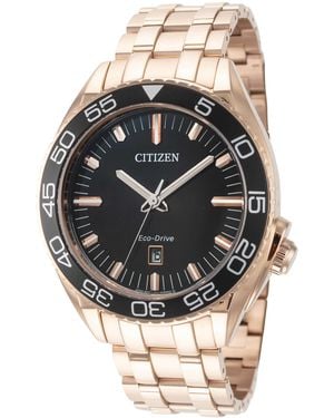 Citizen Carson 42Mm Eco-Drive Watch Aw1773-55E - Metallic