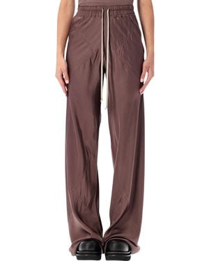 Rick Owens Drawstring Bias Pants - Red