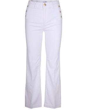 Liu Jo Flare Jeans - White