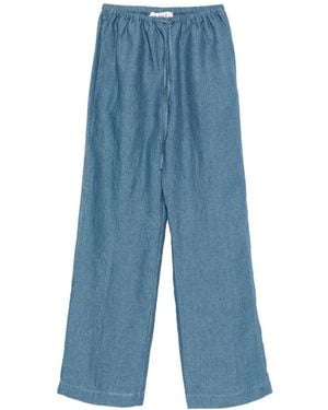 Rohe Ocean Straight Leg Pants - Blue