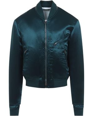 Tom Ford Vintage Acetate Bomber - Blue