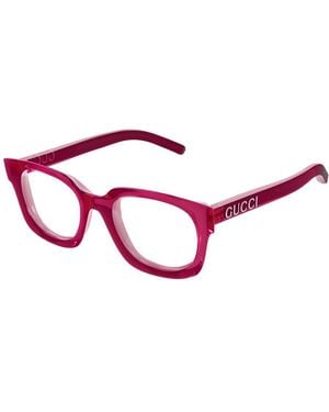Gucci Eyeglasses Gg1721O 004 Transparent/20/145 - Black