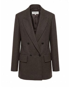 Max Mara Wool Batavia Olimpia Jacket - Gray