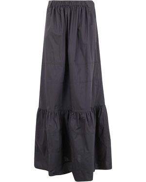 Mantu Midi Skirt - Blue