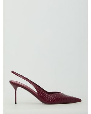 Paris Texas Lidia 70 Slingback Pumps - Pink
