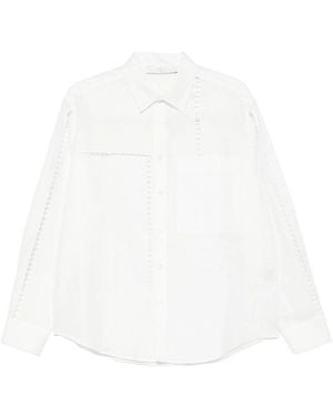 Tela Shirt Cotton-Hemp Blend - White