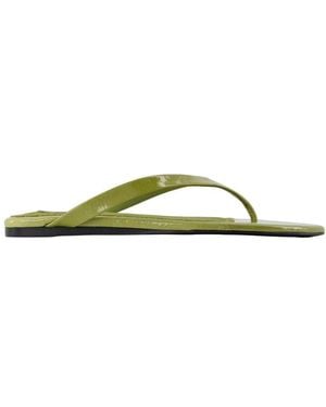 Ami Paris Pointed Toe Sandals - Green